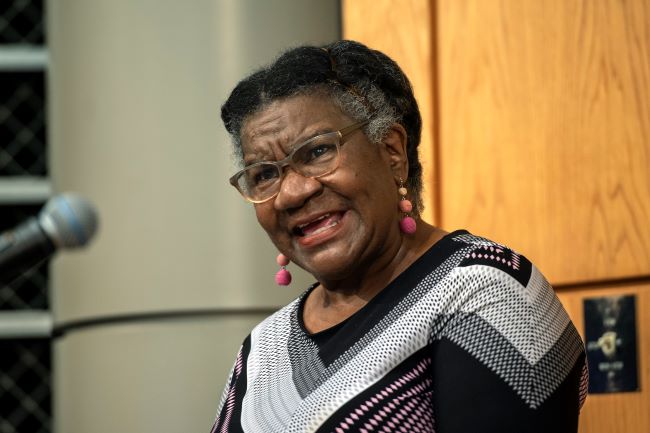 Dorothy Rice reads her poem about the well, titled "Well. Well. Well. What Have We Here?" 
