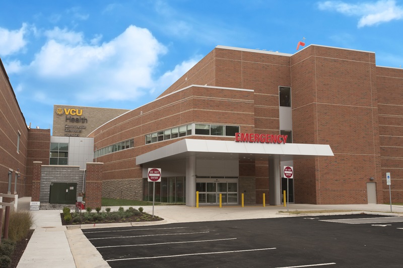 VCU Health CMH Emergency Department Entrance