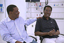 Edwin Foster and Edward "Rick" Foster Jr. 