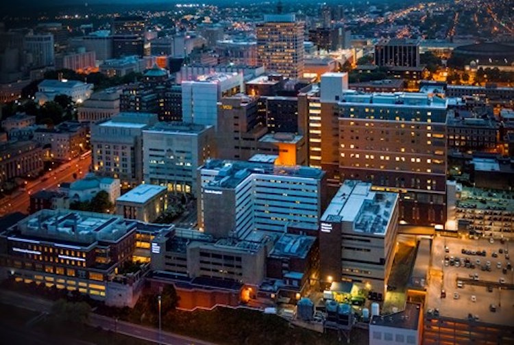 MCV campus aerial