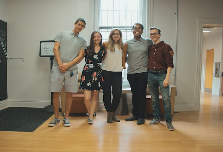 Group photo of students