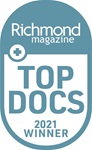Richmond Magazine Top Docs 2021 Winner logo