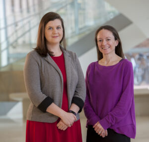 Dr. Jennifer Jordan (left) and Dr. Jordana Kron